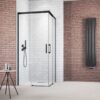 Cabină de duș Idea Black KDD - poză 1 Cabină de duș Idea Black KDD - poză 1