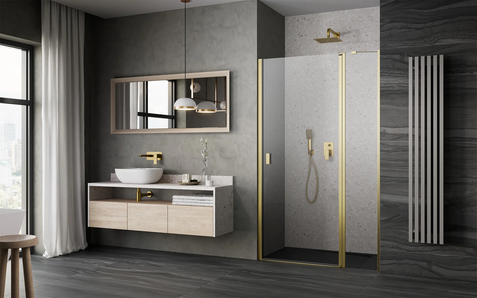 душевая кабина в квартире