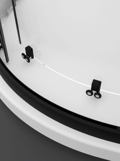 Cabină de duș Premium Pro Black PDD - фото 5