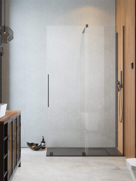 Furo Brushed GunMetal Walk-in