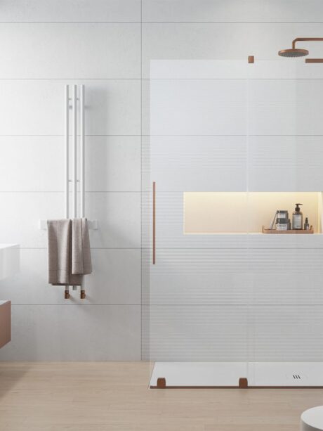 Furo SL Brushed Copper Walk-in