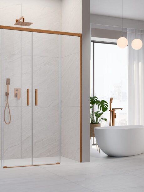 Двери в нишу Idea Brushed Copper DWD - 1500 mm - фото 1