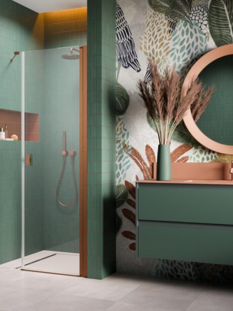 Nes Brushed Copper DWS