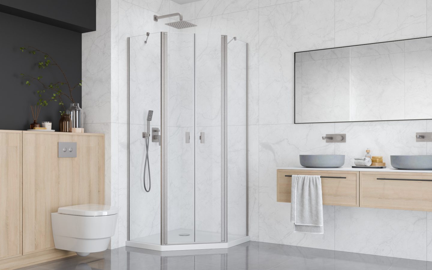 Nes Brushed Nickel PTD