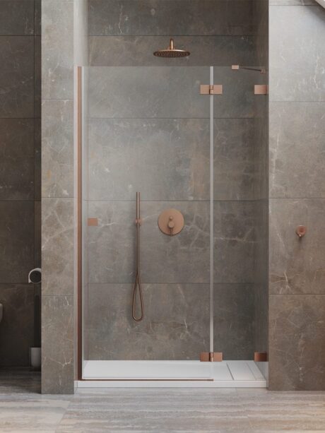 Двери в нишу Essenza Pro 6 Brushed Copper DWJ