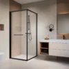 Cabină de duș Alienta Black SD I — Radaway, profil negru - poză 1 Cabină de duș Alienta Black SD I — Radaway, profil negru - poză 1