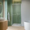 Ușă de duș pliantă Radaway Alienta Chrome DWB în nișă - poză 1 Ușă de duș pliantă Radaway Alienta Chrome DWB în nișă - poză 1