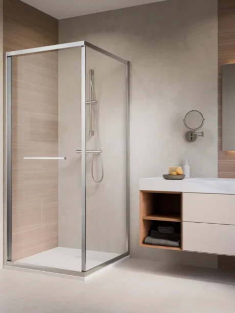 Душевая кабина Radaway Alienta Chrome SD I — угловая, хром - фото 1